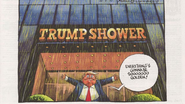 The Times' Hilarious Cartoon On Trump Allegations - LBC